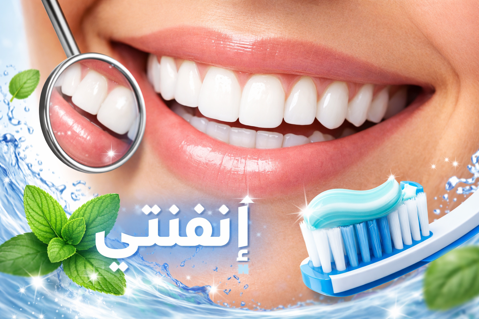 ابتسامة مشرقة